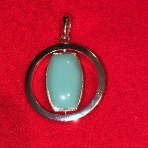 Premier Designs two sided 2 color pendant